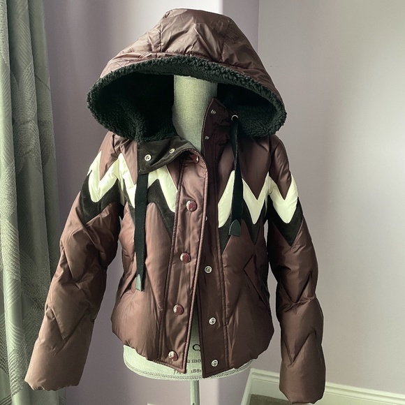 Coach Fair Isle Puffer Jacket - Picture 11 of 14